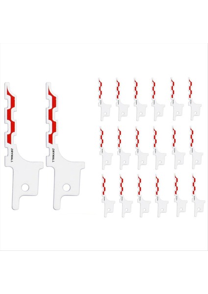 20 Adet Alternatif Hareketli Dekupaj Testeresi Bıçağı Alçıpan Alternatif Hareketli Testere Bıçağı (Yurt Dışından)