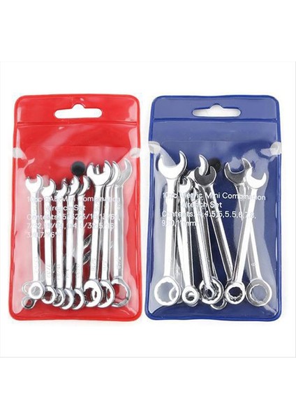 20 Parça Açık Uçlu Anahtar Seti, Mini Metrik Sae Kombine Anahtar Seti (Yurt Dışından)