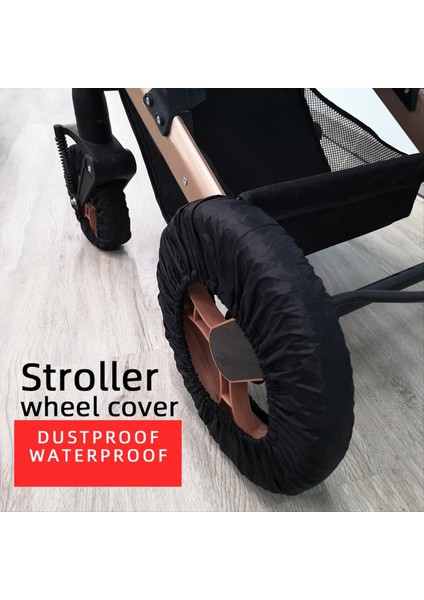 Bebek Arabası Tekerlek Kılıfı Toz Geçirmez Tekerlekli Sandalye Lastiği Koruyucu, 25 cm (Yurt Dışından) indirimleri