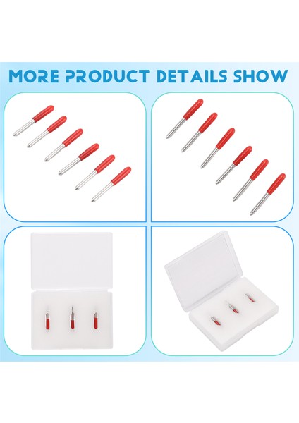 Roland Kesim Plotter Bıçağı Için 45 Derece Yüksek Sertlikli Tungsten Karbür Vinil Kesici Bıçak Bıçak Takım Tezgahı 3 Adet (Yurt Dışından) indirimleri