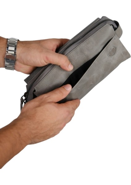 Hakiki Deri Unisex El Çantası | Boliva 9874 modelleri