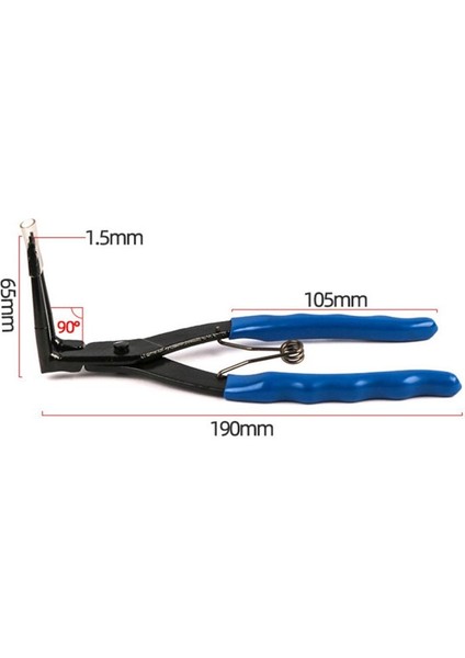 90 Derece Dik Açı Uzun Burunlu Pense Otomobil Tamir Aleti (Yurt Dışından) fırsatları