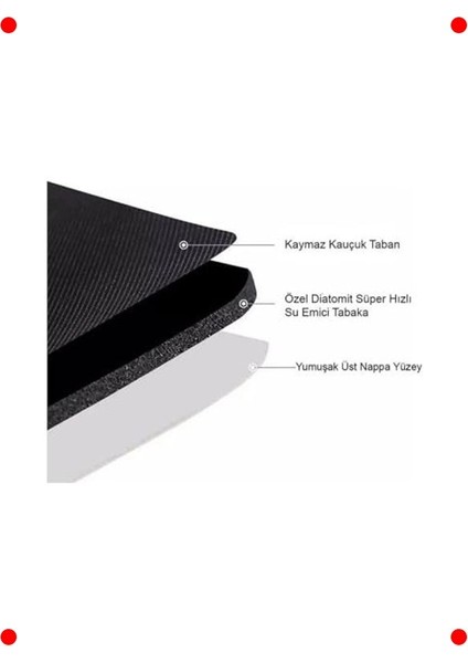 Kaydırmaz Tabanlı Banyo Paspası (60X40 Cm, Lila) fırsatları