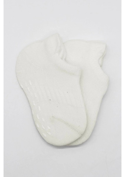 2'li Sneakers Kaymaz Basic Penye Çorap BS20103 Ekru Ekru fırsatları