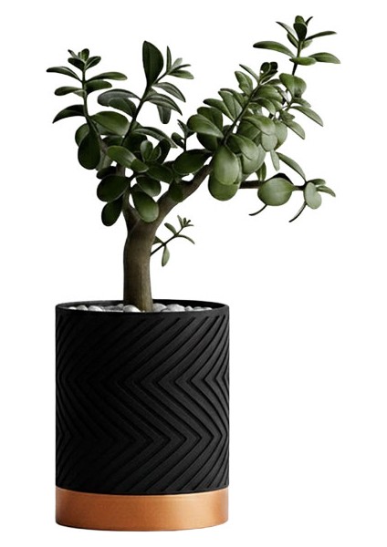 Linea Noir – Modern Saksı