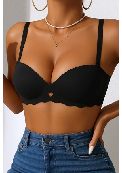 Dikişsiz Balensiz Hafif Destekli Kalp Detay Lazer Kesim Izbırakmaz Görünmez Sütyen fiyatları