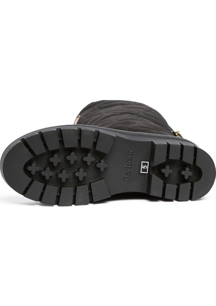 Marnie Kapitone Tall Welly Çizme BK11 Black