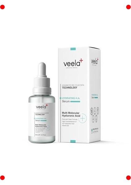 5 Moleküllü Hyaluronik Asit Yoğun Nemlendirici Serum