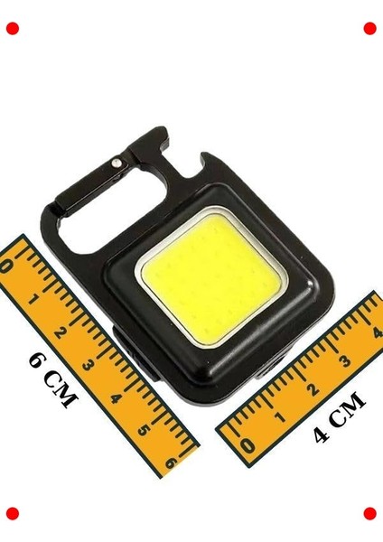 Çok Fonksiyonlu USB Şarj Edilebilir Cep El Feneri (4'lü Set) fiyatları