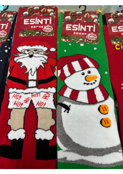 5'li Yılbaşı Çorabı