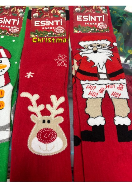 5'li Yılbaşı Çorabı modelleri