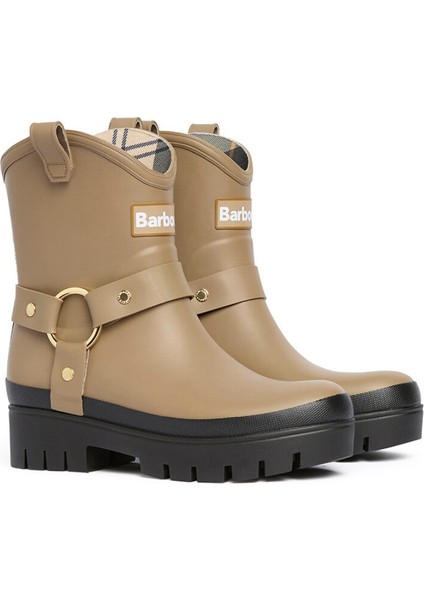 Elley Harness Welly Çizme Military Brown