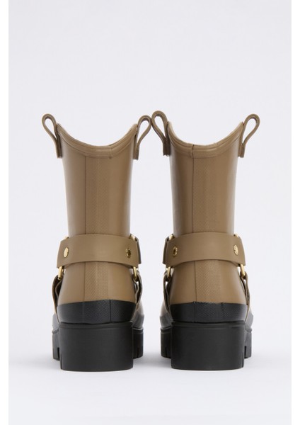 Elley Harness Welly Çizme Military Brown fırsatları