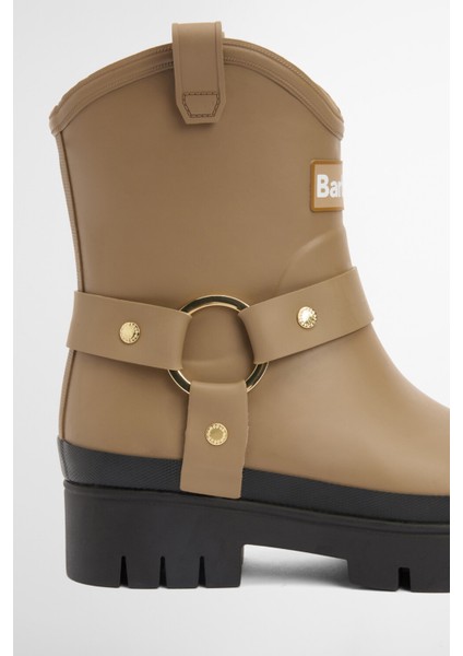 Elley Harness Welly Çizme Military Brown