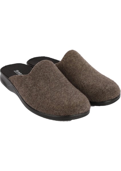 Arven Üstü Keçe Füme Renk Kışlık Ev Terliği fiyatları