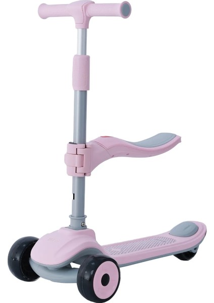 Bluetooth Özellikli Işıklı Katlanabilir Nitro Scooter