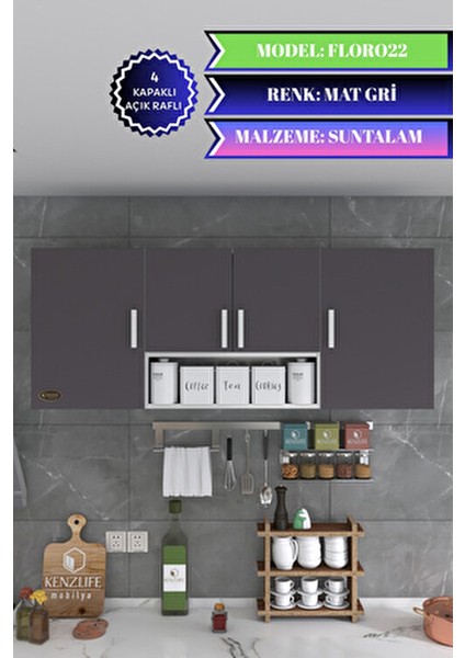 Mutfak Dolabı Mdf Malzeme