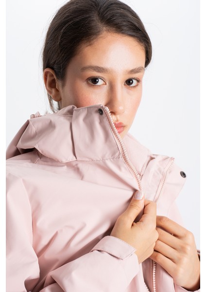 Kadın Göğüsü Cepli Içi Polarlı Kaban A96888 fiyatları