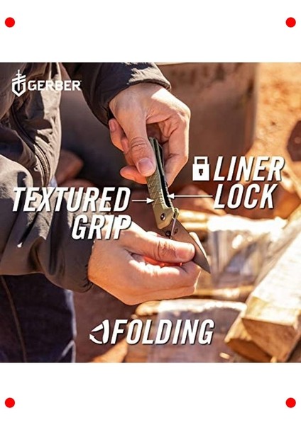 Katlanır Cep Bıçağı - 3.1 Inç Düz Kesim fırsatları