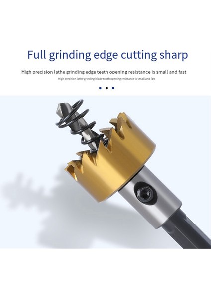 16MM-30MM Yüksek Hızlı Çelik Matkap Deliği Kesici 5 Parçalı Set, Metal, Bakır, Paslanmaz Çelik ve Demir Levhalar Için Uygundur. (Yurt Dışından) modelleri