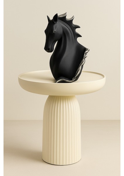 Siyah At Figürlü Dekoratif Şaraplık – Modern Şarap Şişesi Tutucu| Hediye Şaraplık fiyatları