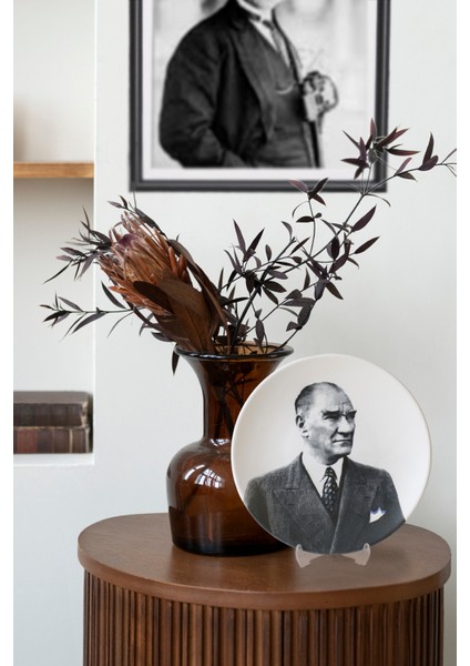 Atatürk Portre Hediyelik/dekoratif Tabak 18675