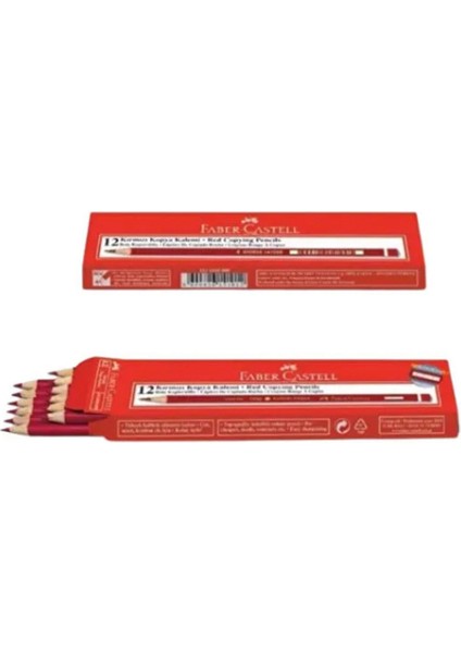 Kırmızı Kopya Kalemi 12'li