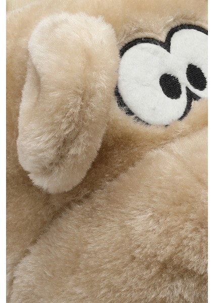 Fibert Kadın, Garson Boy Hayvanlı Panduf Bej 36/41