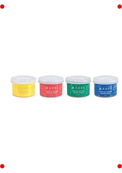 Parmak Boyası Seti - 4 Renk 45ML fiyatları