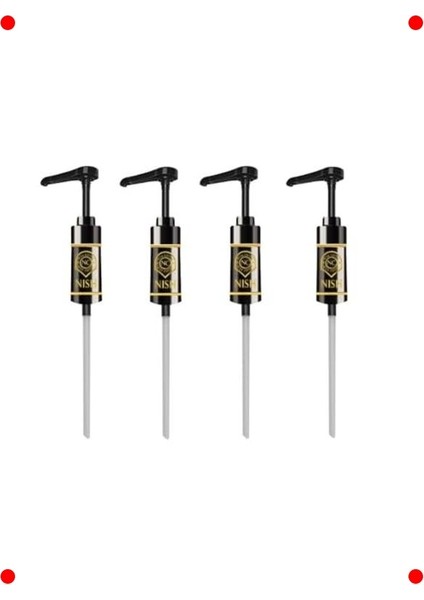 Şurup Pompası Seti - 4 Adet