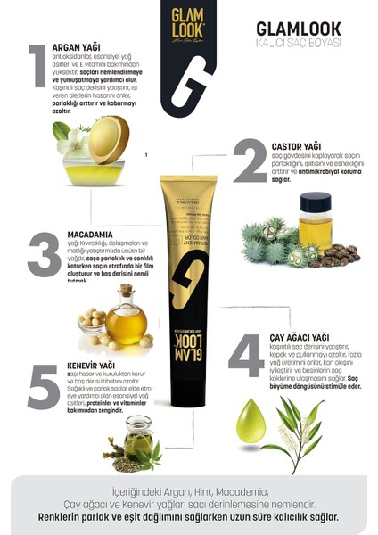 Kalıcı Saç Boyası 6.11 Koyu Kumral Yoğun Küllü 100 ml