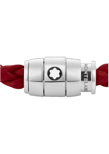 Meisterstück Steel 3-Ring Kızıl Deri Bileklik 134065 modelleri