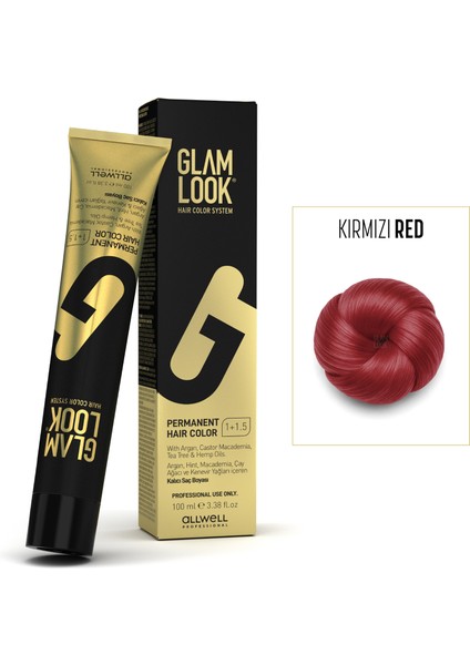 Glamlook Hair Color Red/kirmizi 100 ml