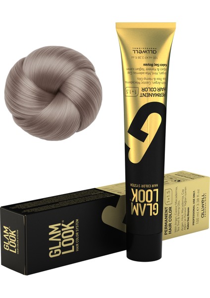 Glamlook Hair Color Extra Lıght Vıolet Ash Blonde/Açık Sarı Irize Küllü 10.21 100 Ml fiyatları