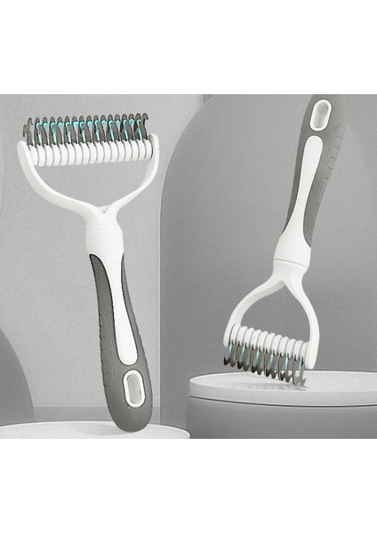 Evcil Hayvan Ince Dişli Tüy Alma Tarağı, Paslanmaz Çelik Köpek Fırçası (Yurt Dışından) fırsatları