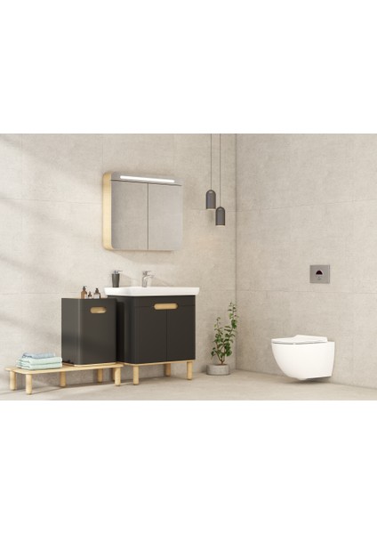 Sento 7748B003-0559 Rim-ex Asma Klozet, 54 cm, Beyaz