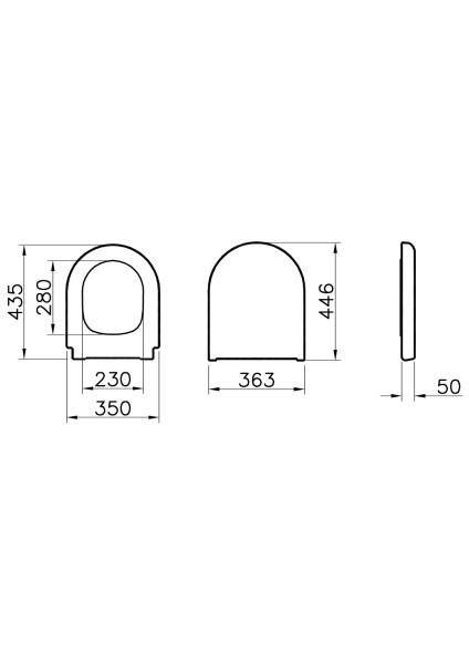 Integra 121-003-909 Universal Klozet Kapağı, Yavaş Kapanır, Kolay Çıkabilir, Beyaz fırsatları