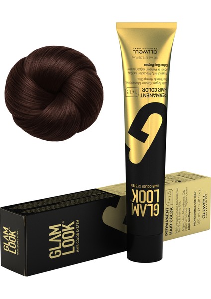 Glamlook Color Lıght Golden Mahogany Brown/açık Kestane Doru Akaju 5.35 100 ml fiyatları