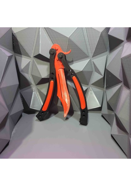 Kelebek Tarzı Dekoratif Koleksiyon Ürünü – Kırmızı Renk – 3D Baskı Koleksiyon Ürünü fiyatları