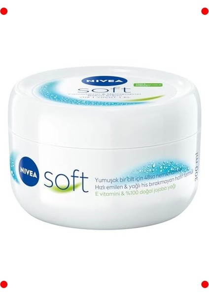 Yüz El Vücut Için Nemlendirici Krem Paraben Içermez 300ML