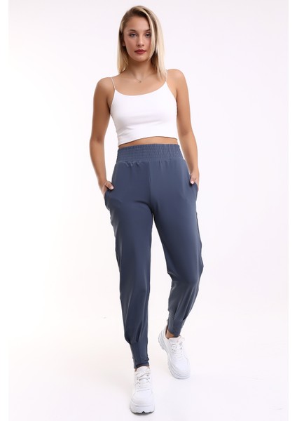 Jogger Eşofman Altı Scuba Dalgıç Yüksek Bel Likralı modelleri