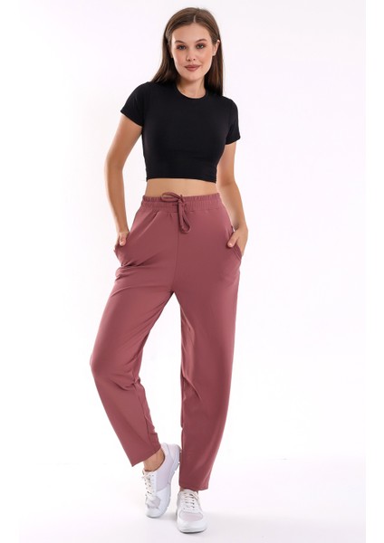 Kadın Pantolon-Eşofman Düz Paça / Modal Women's Trousers-Tracksuıt Wıth Wıde Cut Lycra modelleri