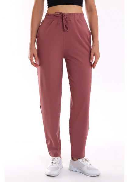 Kadın Pantolon-Eşofman Düz Paça / Modal Women's Trousers-Tracksuıt Wıth Wıde Cut Lycra