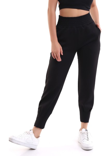 Scuba Dalgıç Yüksek Bel Eşofman Altı Paça Pileli / Everyday Tracksuıt Pants indirimleri