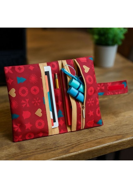 4308 El Yapımı Kitap - Tablet Kılıfı