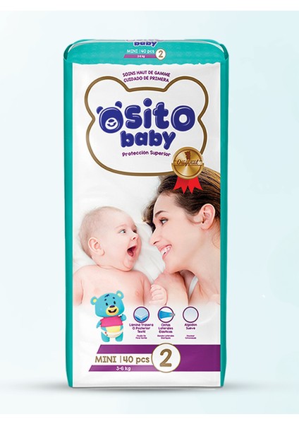 Baby Bebek Bezi 2 Numara Mini 40 Adet