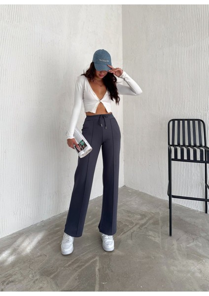 Içi Şardonlu Modal Eşofman Altı / Women's Wınter Tracksuıt/önü Dikişli modelleri