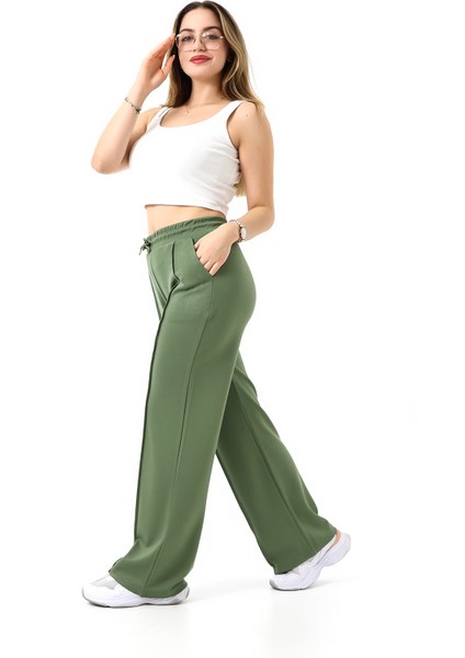 Kadın Modal Kumaş Eşofman Altı Dokulu Kumaş / Women's Textured Sweatpants