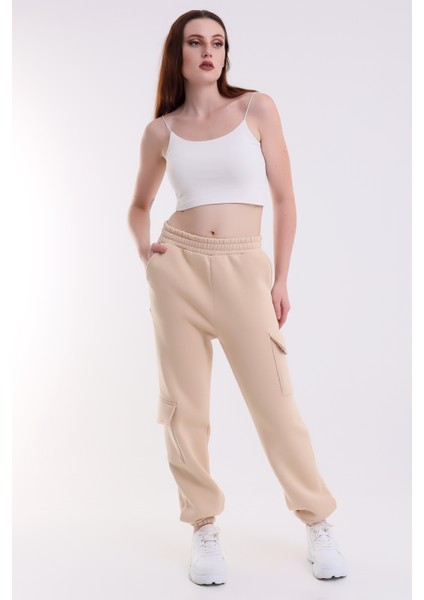 Modern Jogger Kadın Eşofman Altı Paça ve Yan Kargo Cepli fiyatları