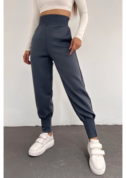 Scuba Dalgıç Yüksek Bel Eşofman Altı Paça Pileli / Everyday Tracksuıt Pants modelleri